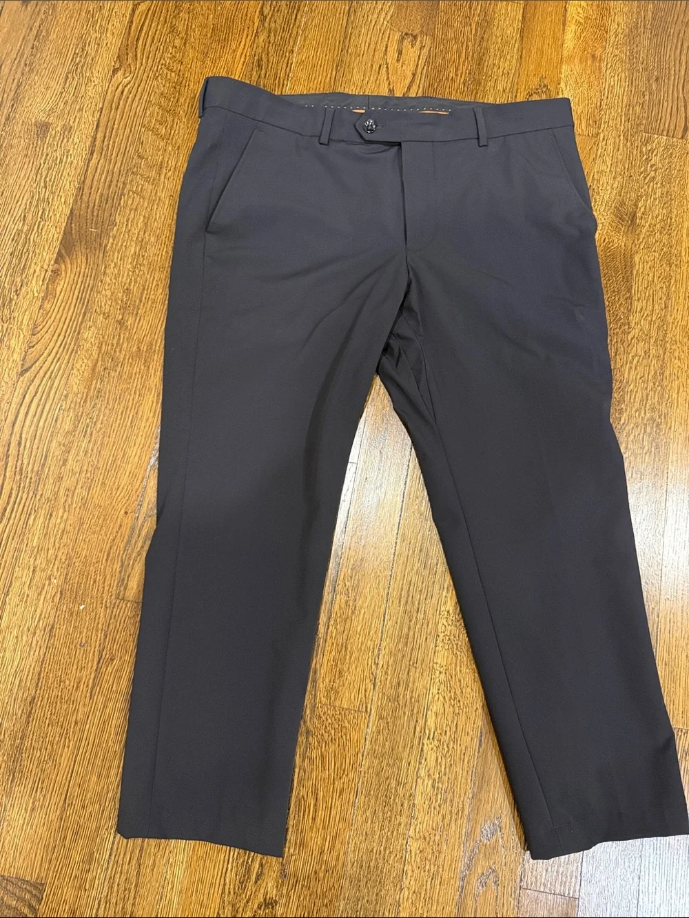 Vallini Man black stretch pants